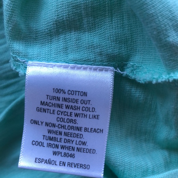 JM Collection Women Sage Green T-shirt - Picture 7 of 11